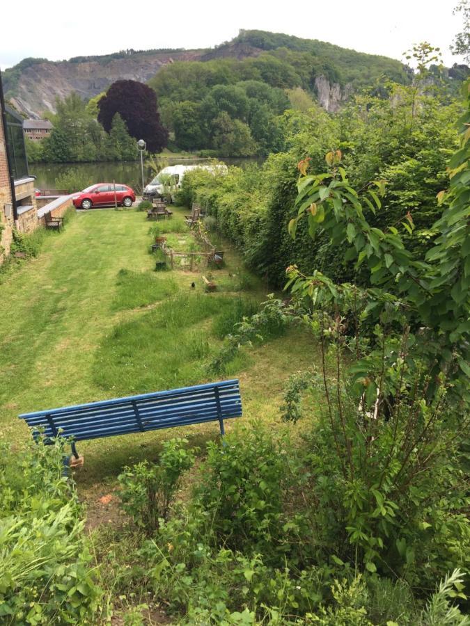 Vue Sur Meuse Lägenhet Profondeville Exteriör bild
